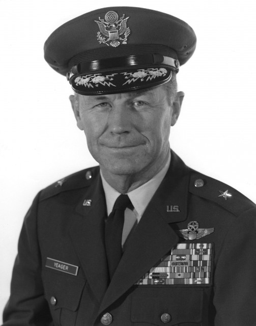 Brigadier General Chuck Yeager via commons.wikimedia.org