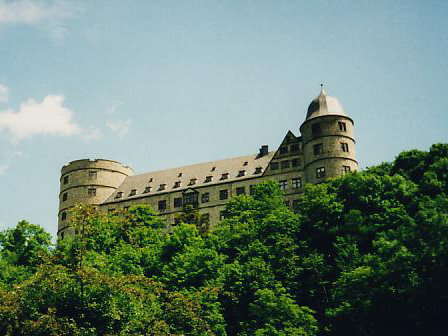Wewelsburg Castle in the German town of Büren, Westphalia