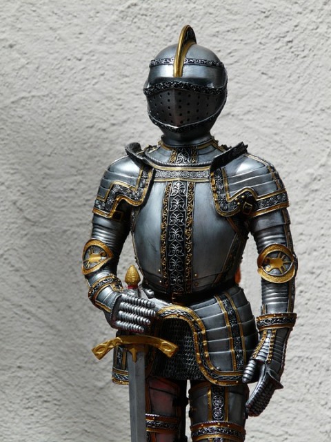 French knight’s armor