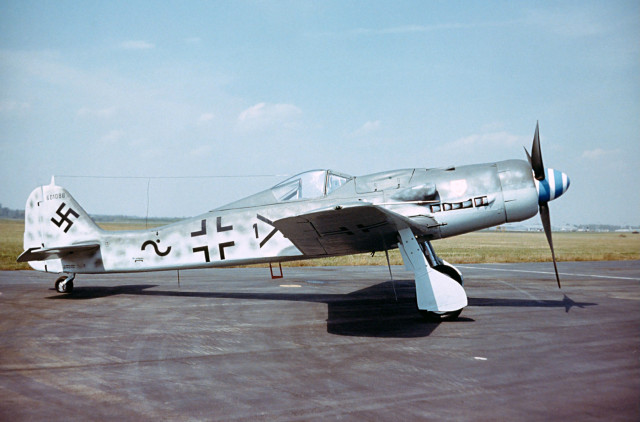 DAYTON, Ohio — Focke-Wulf Fw 190D-9 at the National Museum of the United States Air Force. (U.S. Air Force photo)