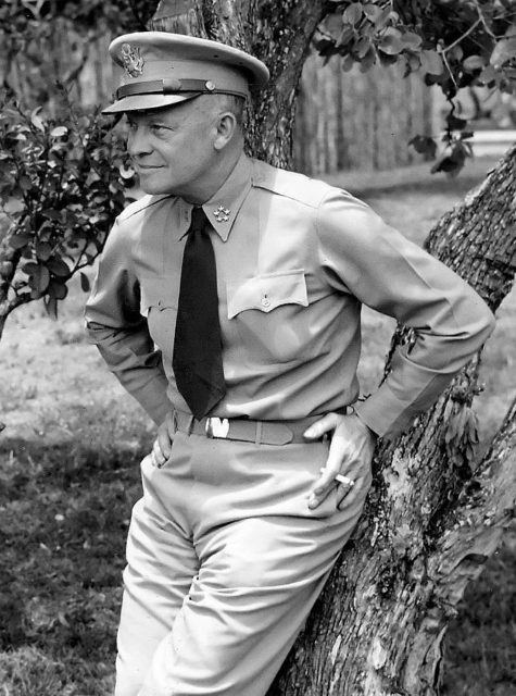 General of the Army Dwight David Eisenhower, 1945.