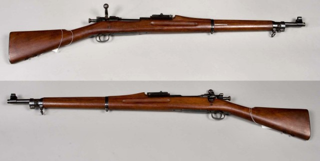 M1903 Springfield rifle, USA. Caliber .30-06. From the Swedish Army Museum Stockholm.