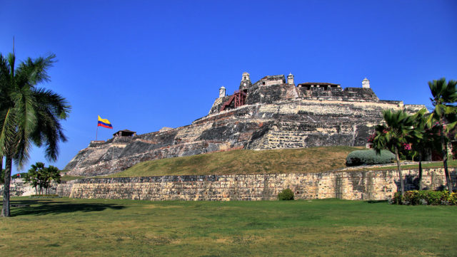 San Felipe de Barajas’s fortress in Cartagena, Colombia. Photo Credit.