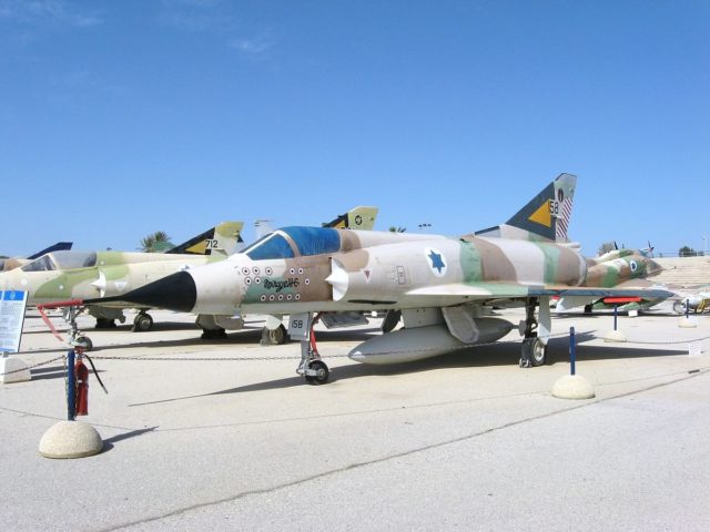 Dassault Mirage at the Israeli Air Force Museum. Photo Credit.