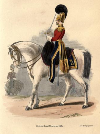 Trooper of the 1st Royal Dragoons, 1839