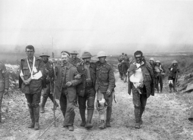 British casualties at the Somme