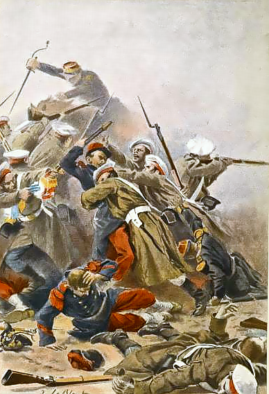 Russo-French skirmish during the Crimean War.