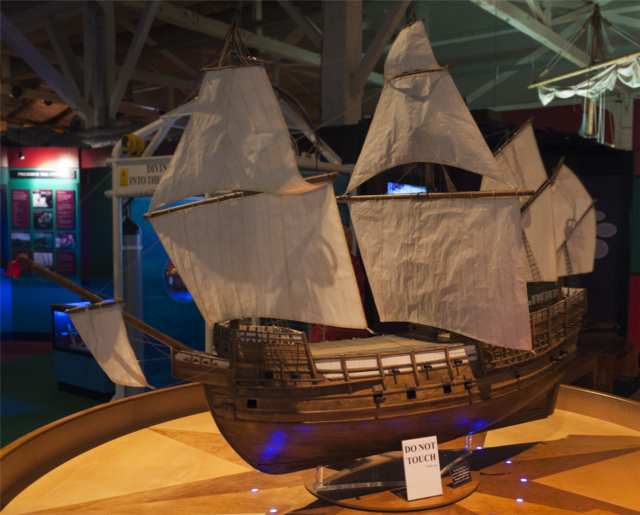 Model of the 16th-century Mary Rose. By Paul Hermans CC BY SA 3.0