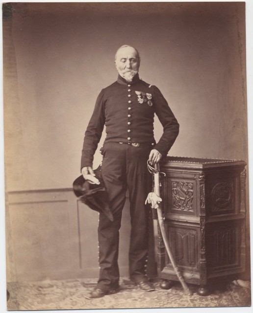 Monsieur Loria, 24th Mounted Chasseur, Regiment Chevalier of the Legion of Honor [Source: BROWN UNIVERSITY LIBRARY]