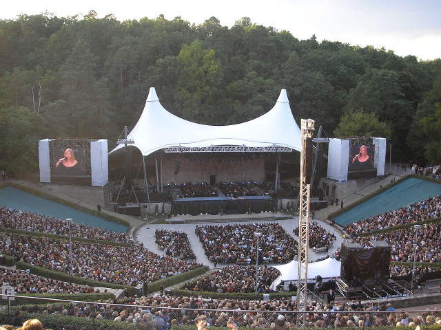 Waldbühne amphitheater during a concert in 2007 