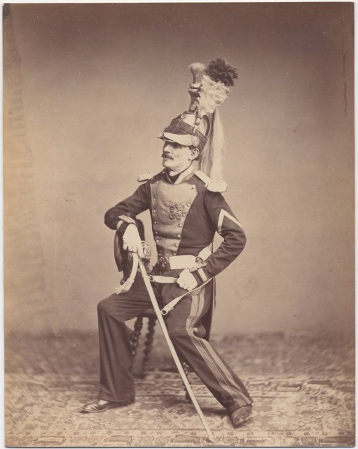 Monsieur Mauban, 8th Dragoon Regiment, 1815 [Source: BROWN UNIVERSITY LIBRARY]