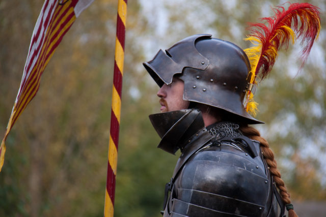 Medieval knight. Photo Credit.