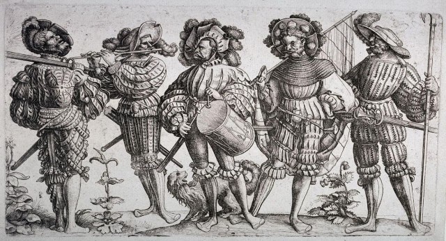 The Landsknecht might look a bit odd to a modern viewer, but they were strong, elite mercenaries who were highly sought after all around the Mediterranean