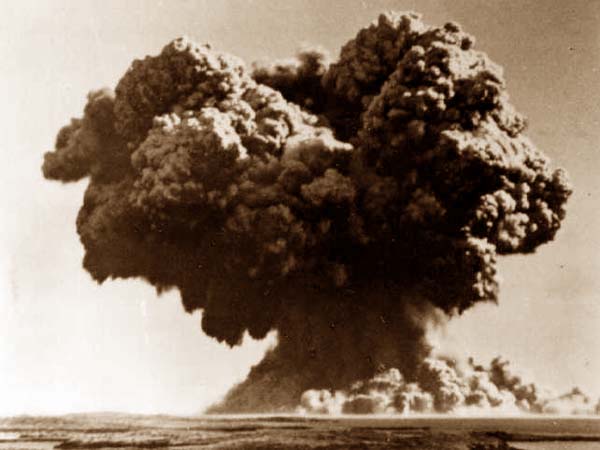 Operation Hurricane atomic bomb test, 3 October 1952