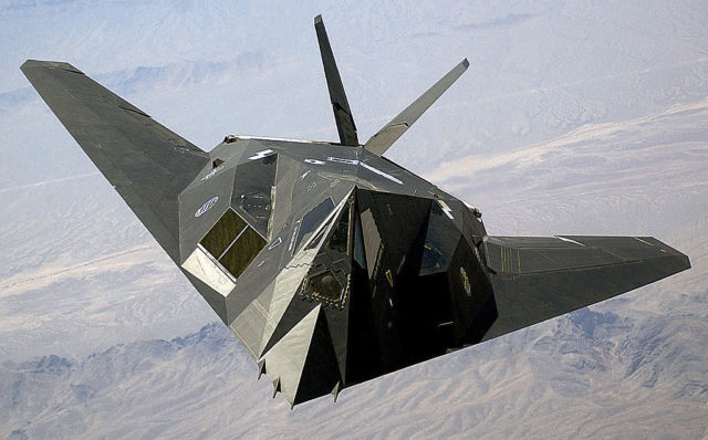 Lockheed F-117 Nighthawk Image Source: Wikipedia