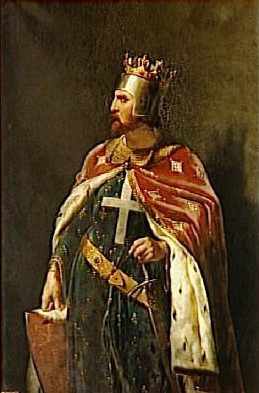 Portrait of Richard the Lionheart, brother of John King of England