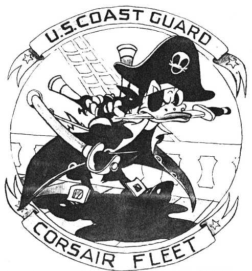 The Emblem of the Coastal Picket Force's sailing ships, known at the Corsair Fleet