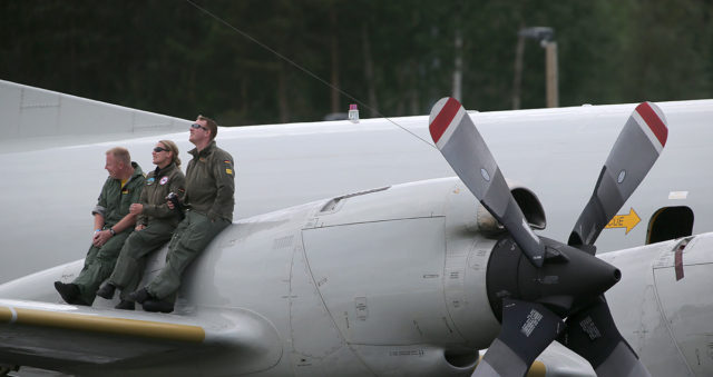 German Air Force Lockheed P-3C Orion at Tour-de-Sky airshow at Kuopio, Finand. (Photo by Fyodor Borisov/Transport-Photo Images)