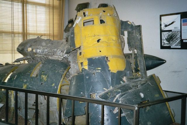 Part of the U-2 wreckage. Wikipedia / Mikko Tapio Vartiainen / CC BY-SA 2.5