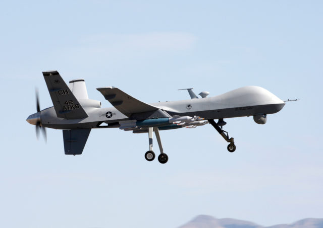 A modern MQ-9 Reaper drone.