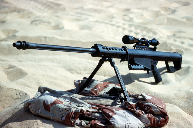 M82A1 used by the 60th Ordnance Detachment during Operation Desert Shield.