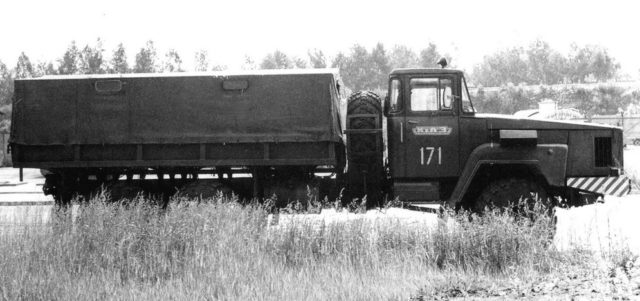 Test pilot turbine truck KrAZ-E260E. 1974. Photo Credit: ⒸEvgeniy Kochnev, Kolesa.ru.