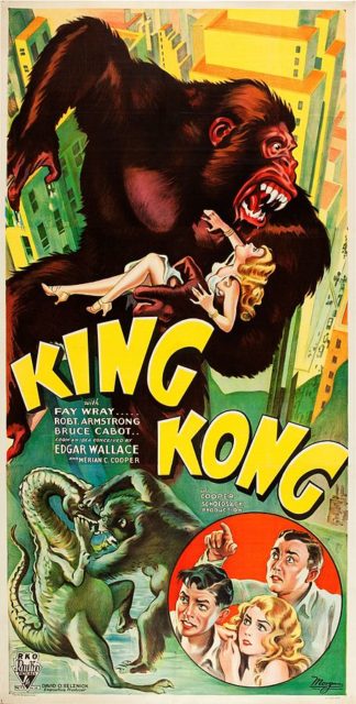King Kong movie poster (Public Domain / Wikipedia)