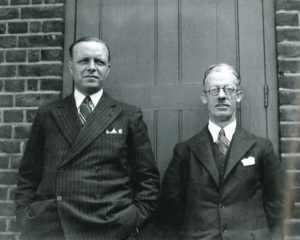 Herbert Muggeridge and Robert Chandler in June 1938