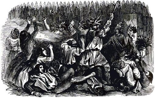 Massacre at Fort Mims (Public Domain / Wikipedia)