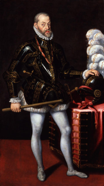 Philip II, via Wikipedia Creative Commons