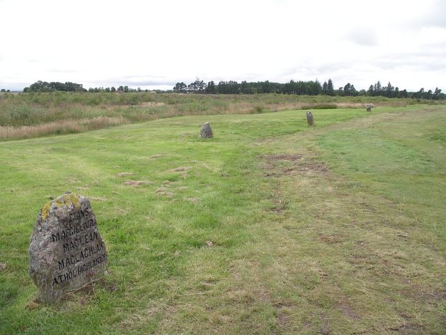 Mass Jacobite graves at Culloden. Photo Source. 