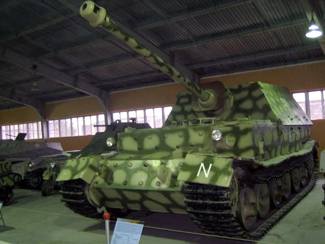 The Kubinka Tank Museum's Ferdinand. Photo Source