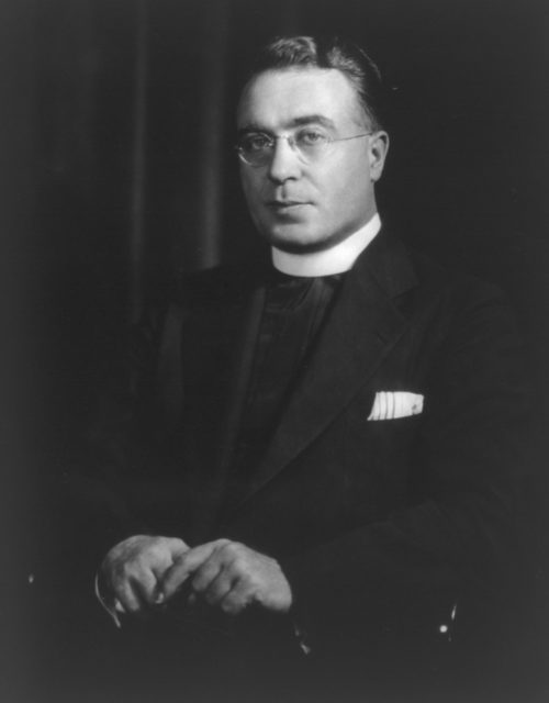 Father Charles Edward Coughlin in 1933