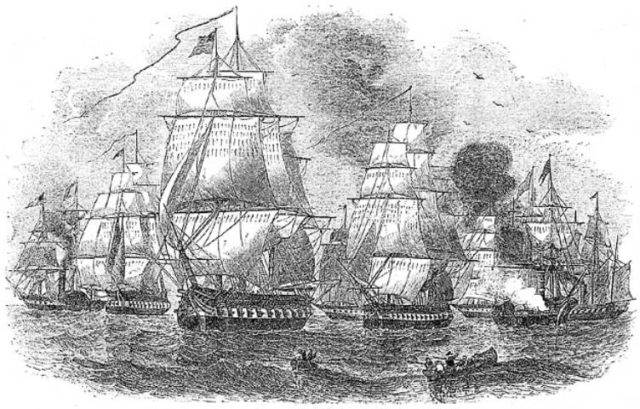 Commodore Perry's fleet really opened the eyes of the Japanese.