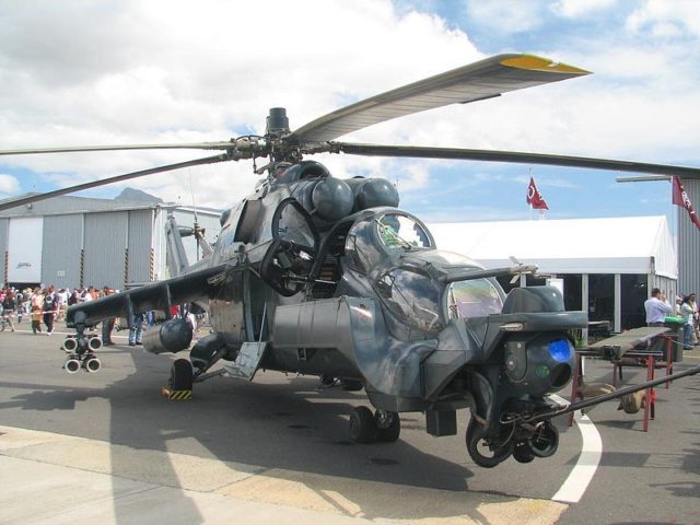 Restored model at airshow in 2006