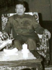 Pol Pot, one of the world's cruelest dictators, responsible for the slaughter of millions of Cambodians. Photo Source.