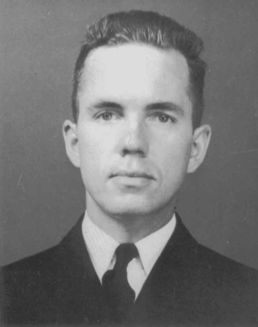 Lieutenant Pritchard's service portrait. This young lieutenant would eventually give his life while trying to save US Army Airmen. 