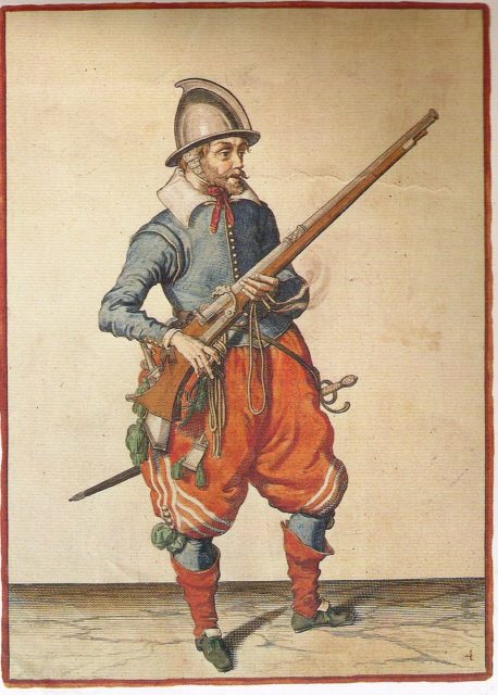 Dutch Musketeer, 1608
