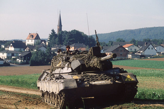 German Army Leopard 1A1; Photo Source