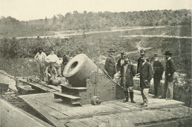 The "Dictator" siege mortar at Petersburg