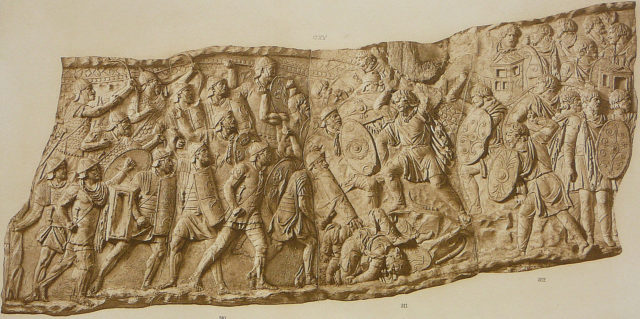 Trajan's column relief