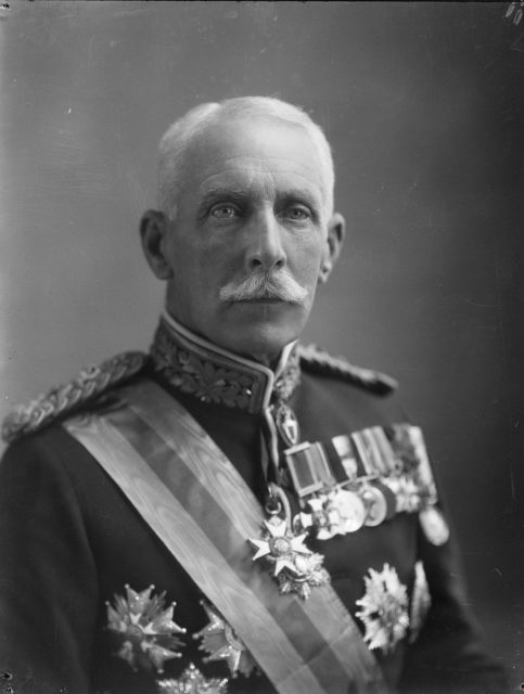 Sir Charles Fergusson, circa 1926, photographed by Herman John Schmidt.