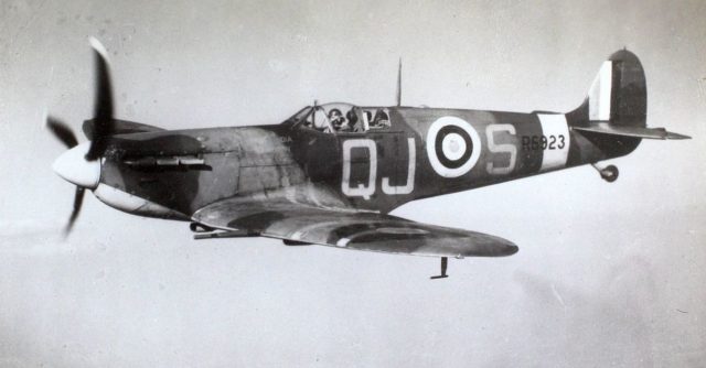 The Supermarine Spitfire – a British single-seat fighter aircraft used by the Royal Air Force and other Allied countries before, during and after World War II.