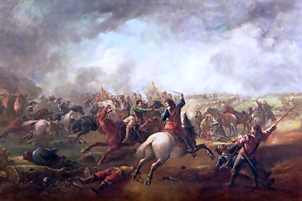 Battle of Marston Moor, 1644.
