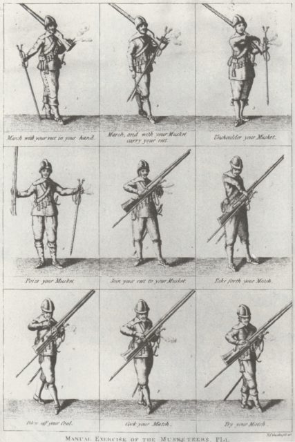 Manual of the Musketeer, 17th Century.