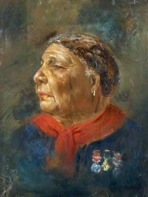 Mary Seacole by Albert Charles Challen, oil on panel, 1869