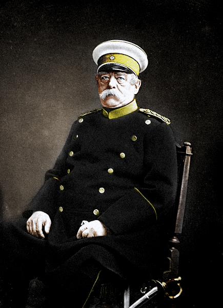 Prussian Prime Minister Otto von Bismarck. By EtNu1988 – CC BY-SA 3.0