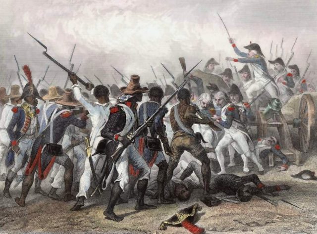 Battle of Vertières in 1803