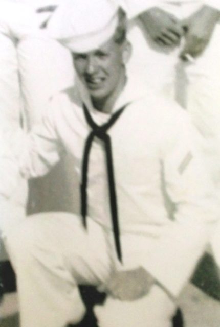 An 18-year-old Viessman is pictured in 1962 while serving with the U.S. Navy in Okinawa. Courtesy of Roy Viessman.