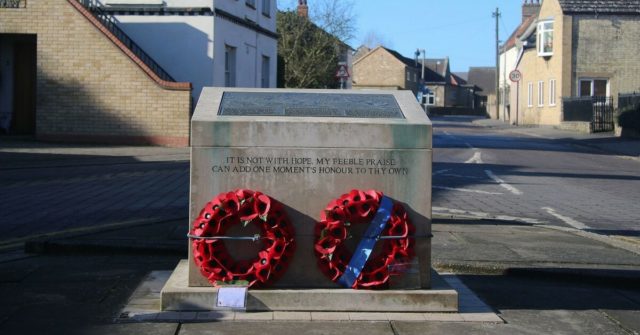 Memorial to lives lost in the Soham Explosion.